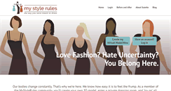 Desktop Screenshot of mystylerules.com